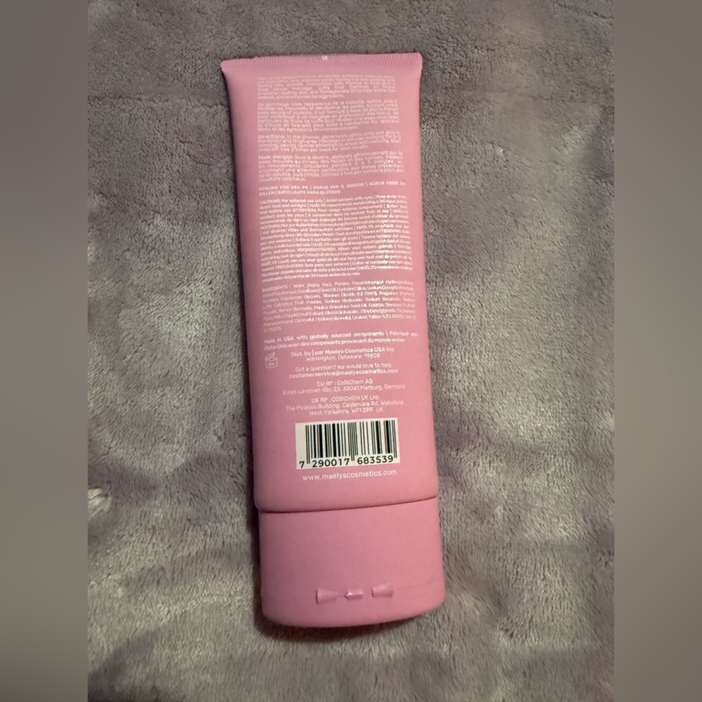 MAËLYS Get-Peachy Pink Body Scrub - Picture 2 of 2